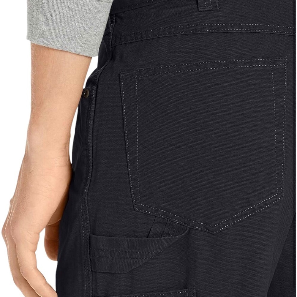Amazon Essentials Men’s Carpenter Work Pants 38x30 Black Durable Utility Pant - Picture 3 of 8